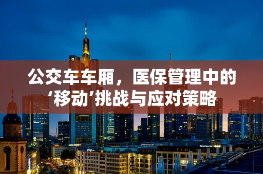 公交车车厢，医保管理中的‘移动’挑战与应对策略