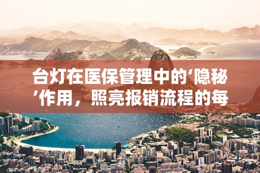 台灯在医保管理中的‘隐秘’作用，照亮报销流程的每一个角落