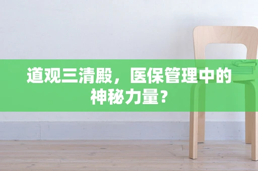 道观三清殿，医保管理中的神秘力量？