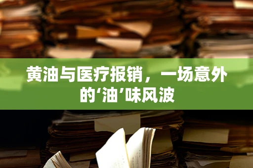 黄油与医疗报销，一场意外的‘油’味风波