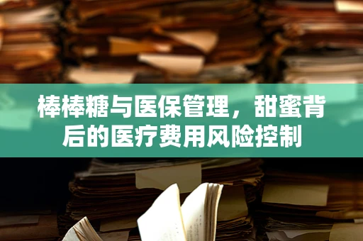 棒棒糖与医保管理，甜蜜背后的医疗费用风险控制