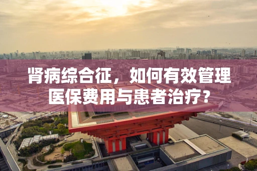 肾病综合征，如何有效管理医保费用与患者治疗？