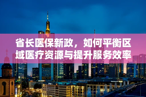 省长医保新政，如何平衡区域医疗资源与提升服务效率？