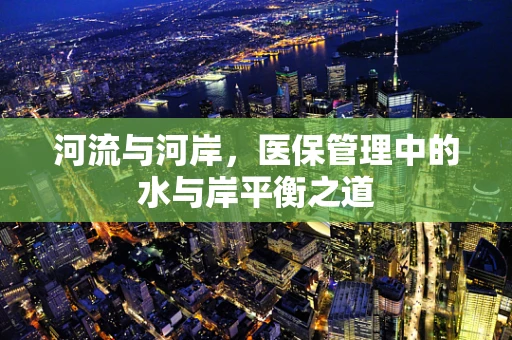 河流与河岸，医保管理中的水与岸平衡之道