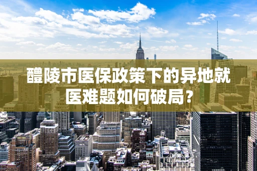 醴陵市医保政策下的异地就医难题如何破局？