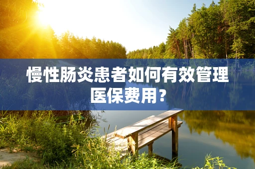 慢性肠炎患者如何有效管理医保费用？