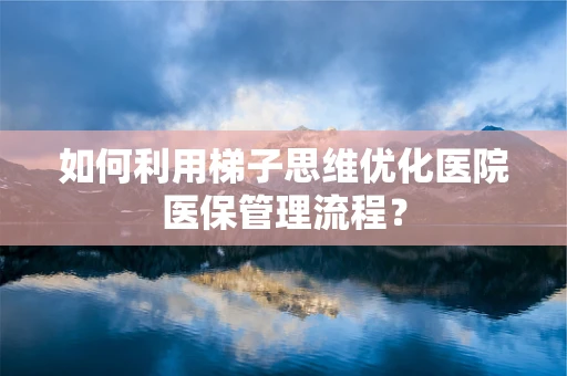 如何利用梯子思维优化医院医保管理流程？