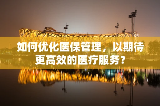 如何优化医保管理，以期待更高效的医疗服务？
