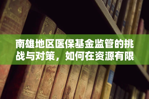 南雄地区医保基金监管的挑战与对策，如何在资源有限中保障高效利用？