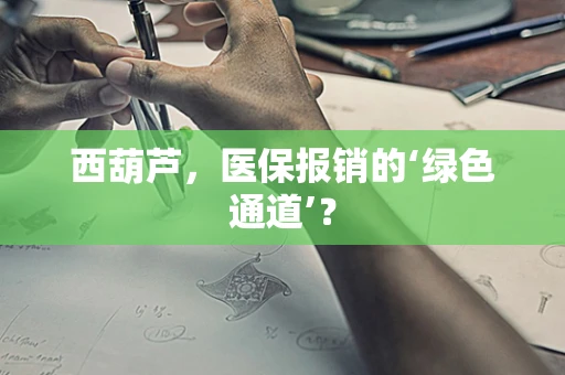 西葫芦，医保报销的‘绿色通道’？