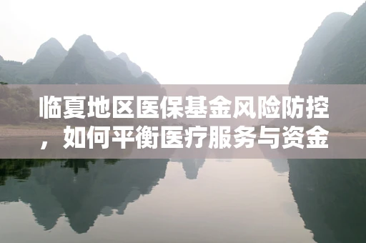 临夏地区医保基金风险防控，如何平衡医疗服务与资金安全？