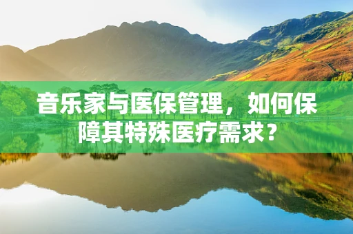 音乐家与医保管理，如何保障其特殊医疗需求？