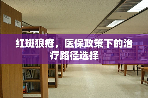 红斑狼疮，医保政策下的治疗路径选择