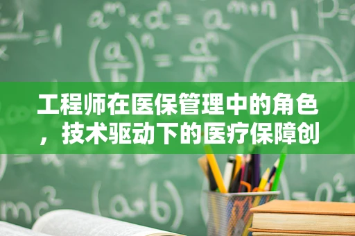 工程师在医保管理中的角色，技术驱动下的医疗保障创新