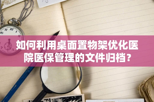 如何利用桌面置物架优化医院医保管理的文件归档？