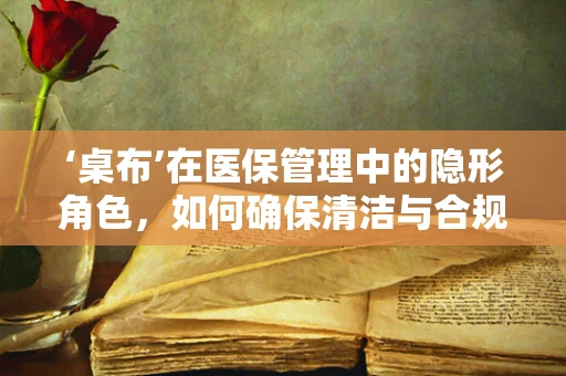 ‘桌布’在医保管理中的隐形角色，如何确保清洁与合规？