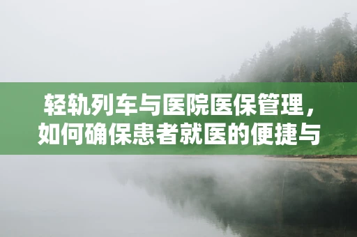 轻轨列车与医院医保管理，如何确保患者就医的便捷与安全？