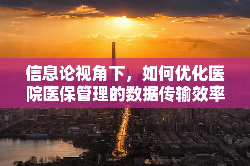 信息论视角下，如何优化医院医保管理的数据传输效率？