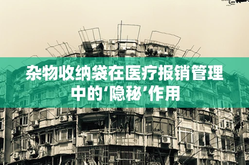 杂物收纳袋在医疗报销管理中的‘隐秘’作用