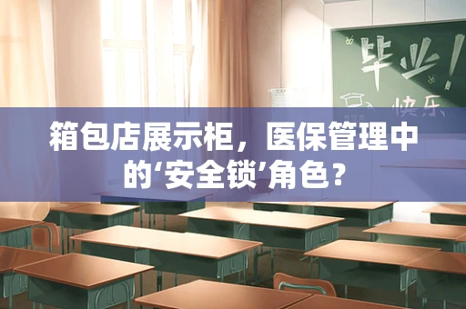 箱包店展示柜，医保管理中的‘安全锁’角色？