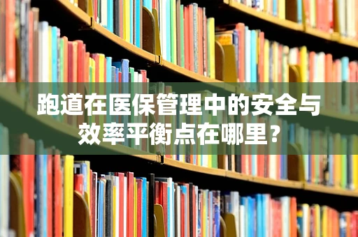 跑道在医保管理中的安全与效率平衡点在哪里？