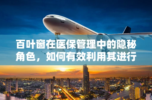 百叶窗在医保管理中的隐秘角色，如何有效利用其进行成本控制？