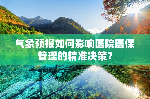 气象预报如何影响医院医保管理的精准决策？