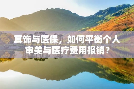 耳饰与医保，如何平衡个人审美与医疗费用报销？