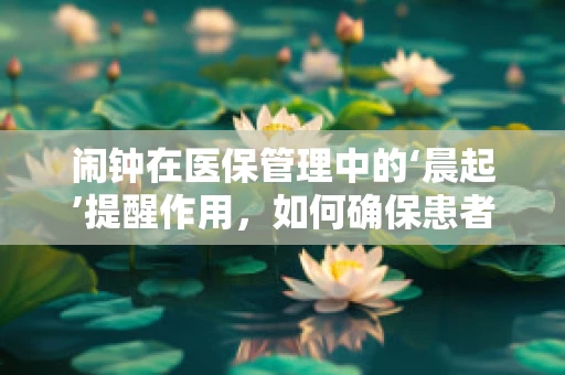 闹钟在医保管理中的‘晨起’提醒作用，如何确保患者按时服药？