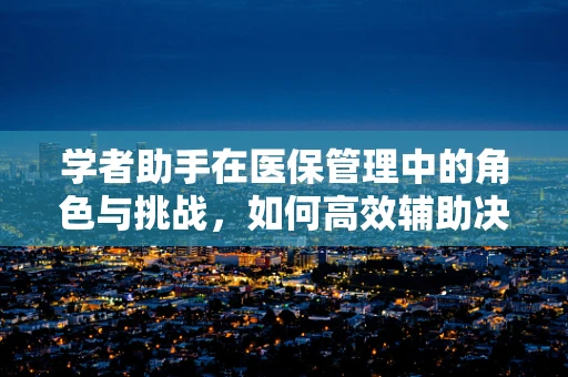 学者助手在医保管理中的角色与挑战，如何高效辅助决策制定？