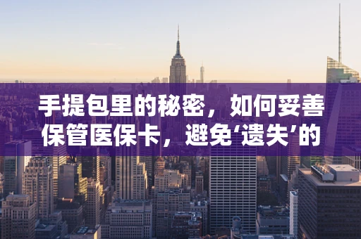 手提包里的秘密，如何妥善保管医保卡，避免‘遗失’的尴尬？