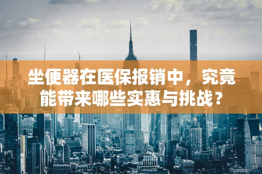 坐便器在医保报销中，究竟能带来哪些实惠与挑战？