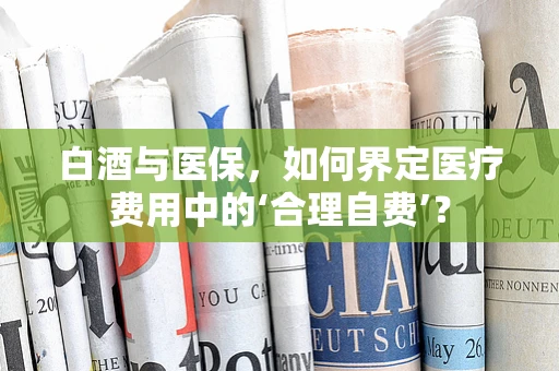 白酒与医保，如何界定医疗费用中的‘合理自费’？