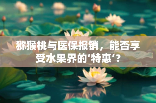 猕猴桃与医保报销，能否享受水果界的‘特惠’？