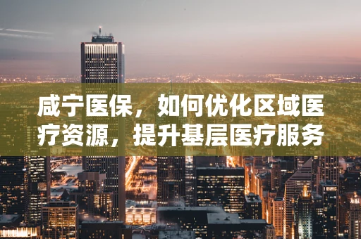 咸宁医保，如何优化区域医疗资源，提升基层医疗服务质量？