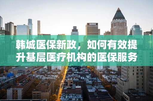韩城医保新政，如何有效提升基层医疗机构的医保服务效率？