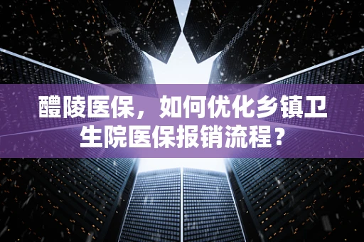 醴陵医保，如何优化乡镇卫生院医保报销流程？