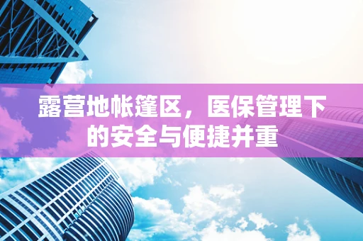 露营地帐篷区，医保管理下的安全与便捷并重
