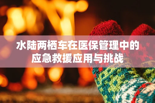 水陆两栖车在医保管理中的应急救援应用与挑战