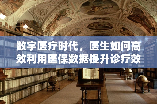 数字医疗时代，医生如何高效利用医保数据提升诊疗效率？