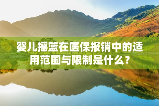 婴儿摇篮在医保报销中的适用范围与限制是什么？