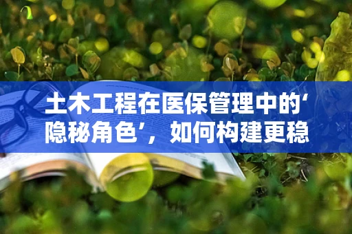 土木工程在医保管理中的‘隐秘角色’，如何构建更稳固的医疗支付体系？