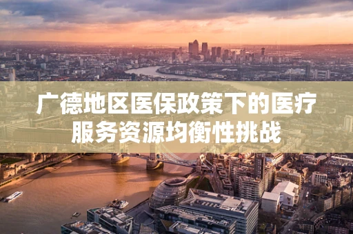 广德地区医保政策下的医疗服务资源均衡性挑战