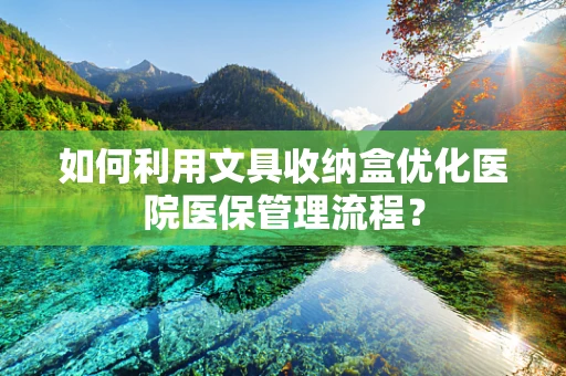 如何利用文具收纳盒优化医院医保管理流程？