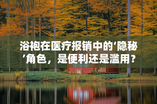 浴袍在医疗报销中的‘隐秘’角色，是便利还是滥用？