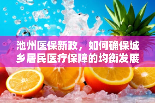 池州医保新政，如何确保城乡居民医疗保障的均衡发展？
