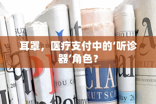 耳罩，医疗支付中的‘听诊器’角色？