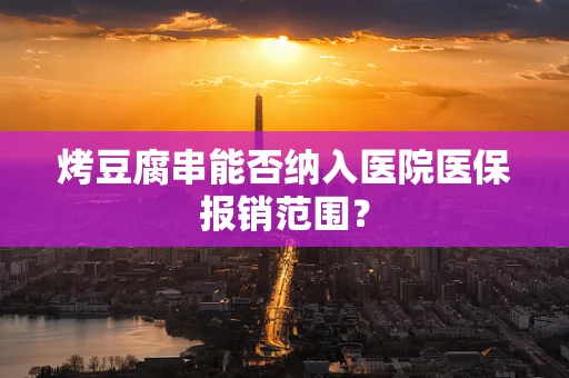 烤豆腐串能否纳入医院医保报销范围？