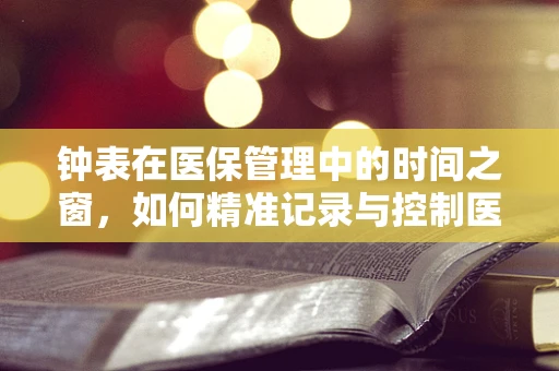 钟表在医保管理中的时间之窗，如何精准记录与控制医疗费用？