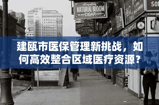 建瓯市医保管理新挑战，如何高效整合区域医疗资源？